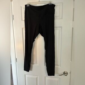 lululemon athletica Black High-Rise Leggings size 16/18